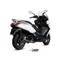 MIVV Exhaust KYMCO DOWNTOWN 350 - Edelstahl C.KY.0018.K