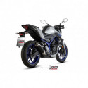 MIVV Exhaust YAMAHA MT-03 GP Stahl in Schwarz Y.055.LXB