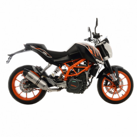 SBK LV ONE EVO KTM DUKE 390 INOX SLIP-ON 14164E