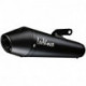 SBK GPstyle Black SUZUKI SFV 650 GLADIUS i.e. INOX SLIP-ON 8207B