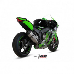 MIVV Exhaust KAWASAKI ZX-10 R SPEED EDGE FULL TITANIUM mit Carbon Kappe R.KA.0006.SRT