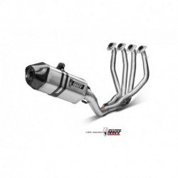 MIVV Exhaust KAWASAKI ZX-6 R 636 SPEED EDGE FULL TITANIUM mit Carbon Kappe R.KA.0007.SRT