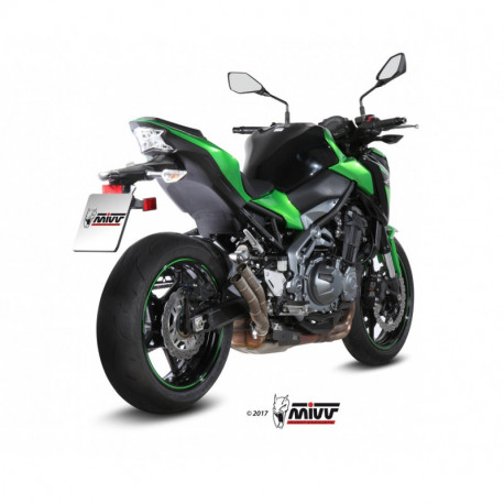 MIVV Exhaust KAWASAKI Z900 DOUBLE GUN FULL TITANIUM K.045.LDG