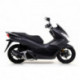 Arrow Endschalldämpfer Urban Aluminium Dark Edelstahl-Endkappe Black HONDA PCX 125 53519ANN