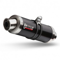 MIVV Exhaust HONDA INTEGRA 750 GP Stahl in Schwarz H.065.LXB