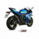 MIVV Exhaust SUZUKI GSX-R 1000 OVAL Carbon mit Carbon Kappe S.050.L3C