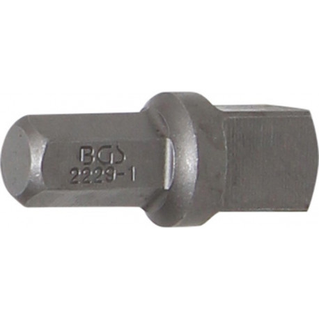 Adapter Vierkant x 5/16" 6-Kant, 10 (3/8) , 30 mm