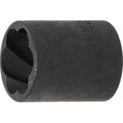 Spezial-Steckschlüssel-Einsatz / Schraubenausdreher , 10 (3/8), 19 mm