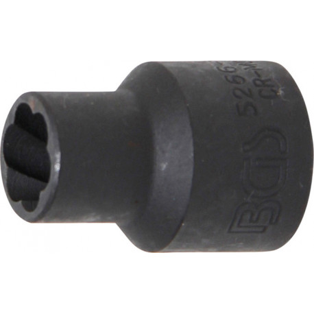 Spezial-Steckschlüssel-Einsatz / Schraubenausdreher, 12,5 (1/2), 11 mm