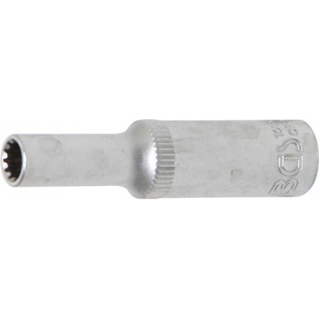 Steckschlüssel-Einsatz, Gear Lock, 6,3 (1/4), tief, 5 mm