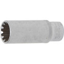 Steckschlüssel-Einsatz, Gear Lock, 6,3 (1/4), tief, 13 mm