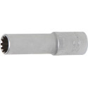 Steckschlüssel-Einsatz, Gear Lock, 10 (3/8), tief, 10 mm