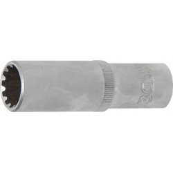 Steckschlüssel-Einsatz, Gear Lock, 10 (3/8), tief, 13 mm