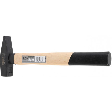 Schlosserhammer, Hickory-Stiel, DIN 1041, 500 g